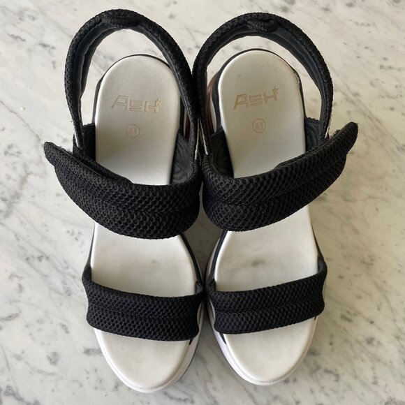 ASH Cosmos Platform Wedge Sandal Size 41/US 10 - Picture 2 of 8